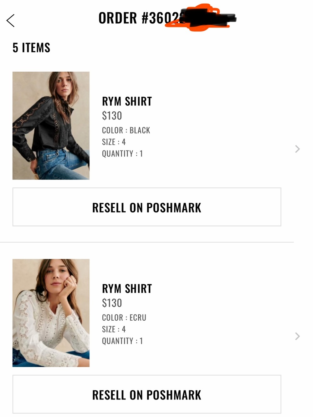 Sezane Rym Black NWOT - Picture 7 of 7